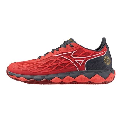 Zapatos Mizuno WAVE Enforce Tour CC Hombre Rojos / Blancos / Grises - Chile M801FAOPHI